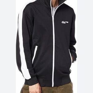 DIESEL S-KRAMY TRACK JACKET WITH ZIP CLOSURE XS
